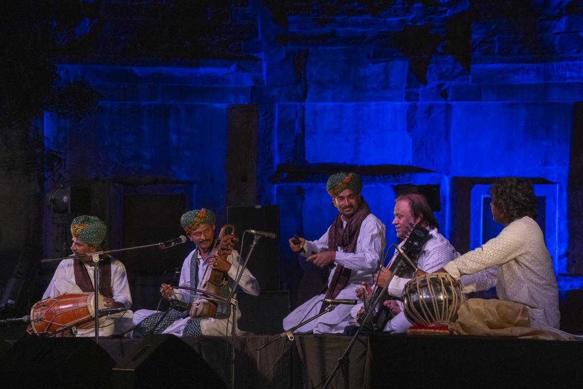 Marwar Malang, a sarangi jugalbandi, was curated by the festival director Divya Bhatia